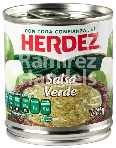 Salsa Verde Herdez 210 g Dose (MHD 01 MAI 2023)