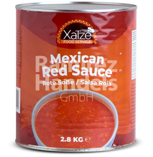 Salsa Mexicana ROJA XATZE 2,8 kg (CAD 23 NOV 2025)