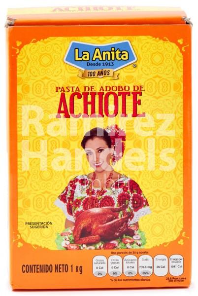 Achiote Paste La Anita 1 kg (MHD 01 MAI 2025)