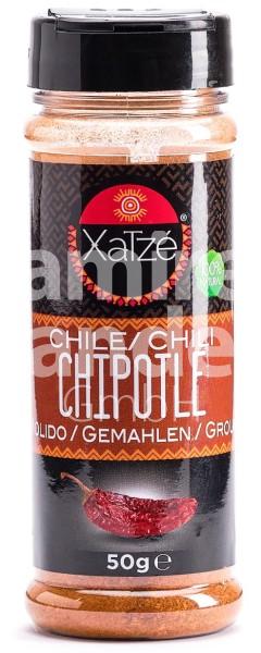 Chili Chipotle Molido XATZE 50 g (CAD 05 MAY 2024)