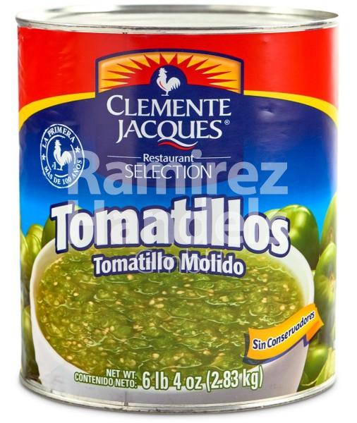 Tomatillos Molidos CLEMENTE JACQUES 3 kg (MHD 08 JUN 2025)