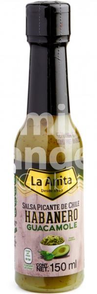 Habanero Guacamole sauce LA ANITA 150ml (EXP 01 SEP 2024)