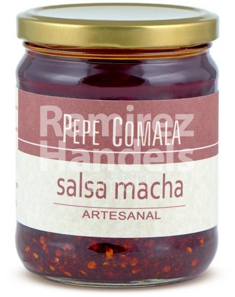 Salsa Macha PEPE COMALA 420 g (EXP 25 OCT 2026)