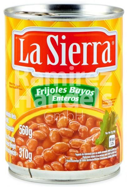Frijoles Enteros Bayos La Sierra 560 g