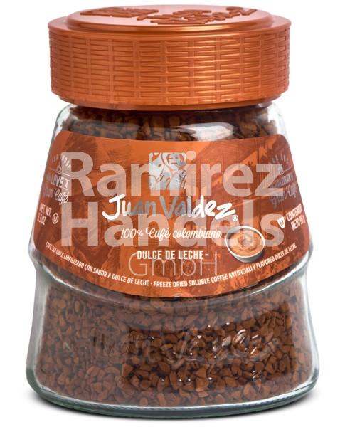 Freeze-dried Coffee JUAN VALDEZ Dulce de Leche 95 g [EXP 04 APR 2025]