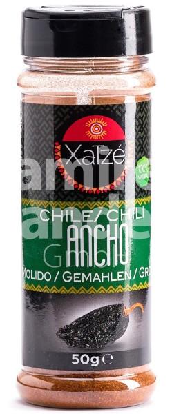 Chili ancho ground XATZE 50 g (EXP 07 JUL 2025)