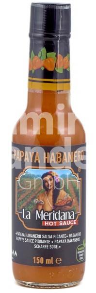 Habanero with Papaya sauce LA MERIDANA 150 ml (EXP 01 APR 2025)