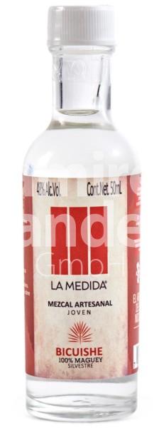 Mezcal Artesanal La Medida - BICUISHE 48 % Vol. Alk. 50 ml