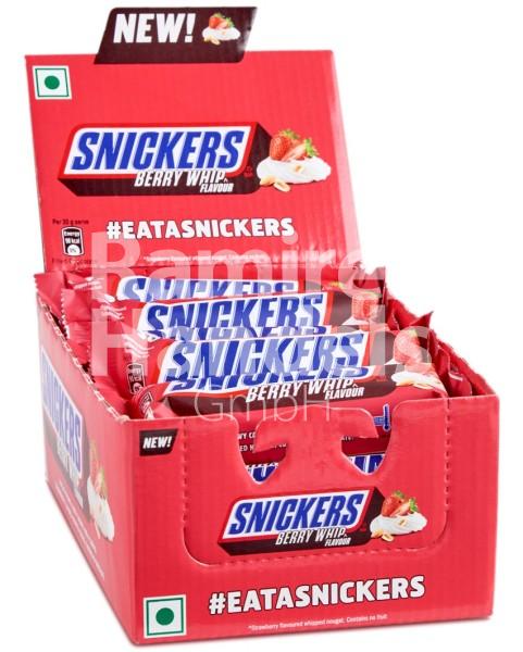 Bar SNICKERS Berry Whip Geschmack Display 15 St. je 20 g (MHD 28 AUG 2024)