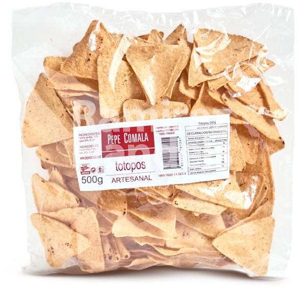 Tortilla Chips (Totopos) PEPE COMALA 500 g [EXP 27 JUN 2025]
