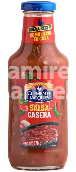 Salsa CASERA (Tomaten-Chili-Soße) CLEMENTE JACQUES 370 g Glas (MHD 19 DEZ 2024)