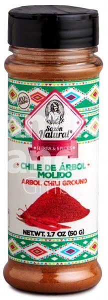 Chile de Arbol Molido XATZE 50 g