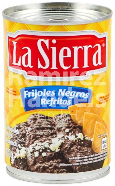 Frijoles Refritos - Schwarzes Bohnenmus La Sierra 430 g