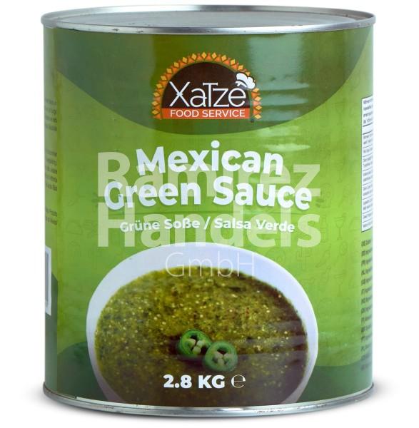 Salsa Mexicana VERDE XATZE 2,8 kg (MHD 01 JAN 2025)