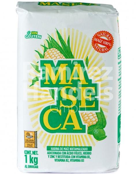 Harina de Maiz Blanco Nixtamalizado Maseca 1 kg (CAD 21 OCT 2023)