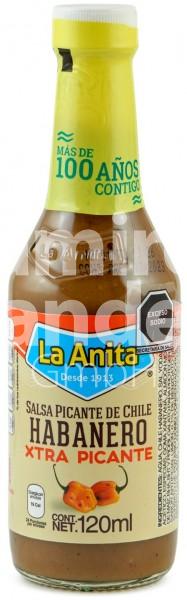 Extra Scharfe Salsa Habanero La Anita 120 ml (MHD 01 AUG 2025)