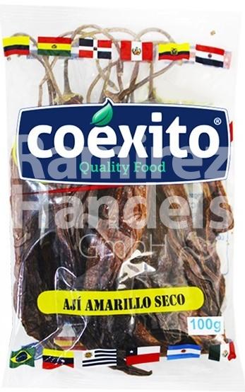 Aji Amarillo getroknet COEXITO 100 g Beutel (MHD 16 DEZ 2024)