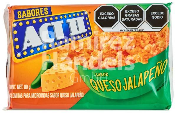 Popcorn für die Mikrowelle JALAPENO Geschmack ACT II 89 g