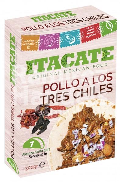 Pollo a los Tres Chiles (Huhn mit drei Chilis) ITACATE 300 g (MHD 01 APR 2025)
