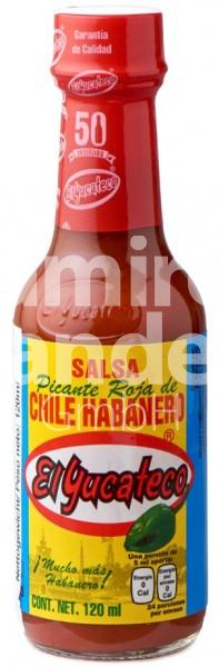Rote Salsa Habanero El Yucateco 120 ml [MHD 29 SEP 2025]