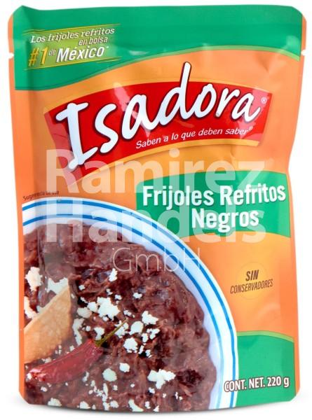 Frijoles Refritos Negros - Black Bean puree ISADORA 220 g (EXP 01 SEP 2025)
