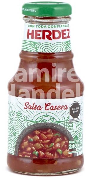 Homemade sauce - Salsa casera HERDEZ 240 g