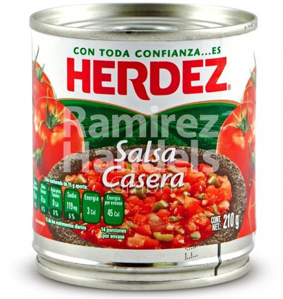 Salsa Casera Herdez Lata 210 g