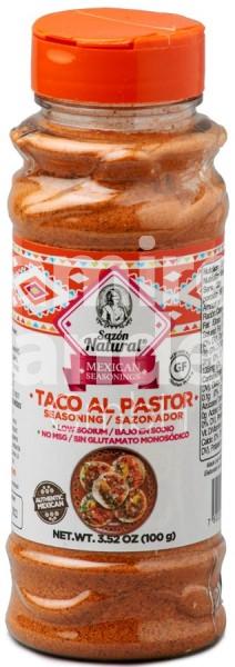 Condimento mexicano para Taco al Pastor Sazon Natural 100 g (CAD 06 JUN 2024)