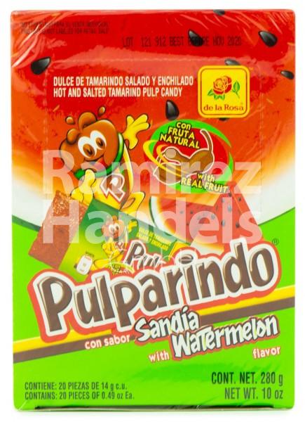 Pulparindos sabor Sandia 280 g (20 piezas) (CAD 01 JUL 2023)