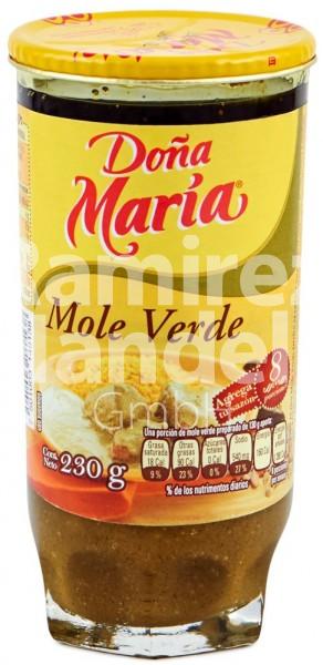 Grüne Mole Dona Maria 230 g (MHD 01 SEP 2024)
