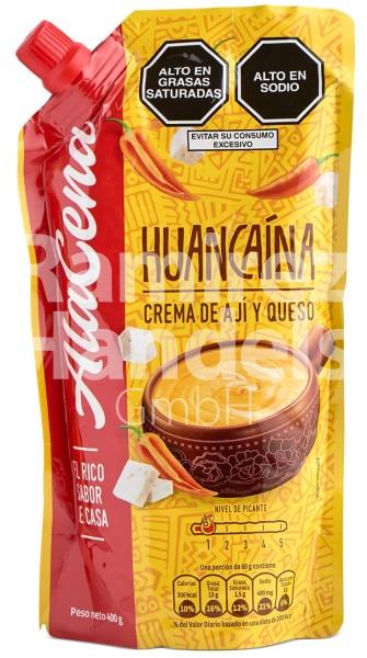 HUANCAINA Aji and Cheese Dip (Crema de Aji y Queso HUANCAINA) ALACENA 400 g