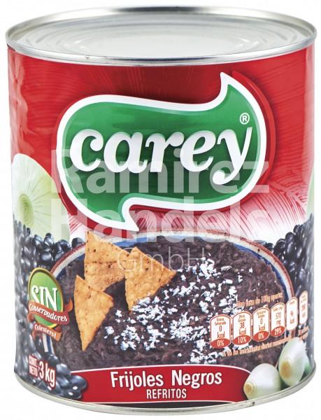Frijoles Negros Refritos Carey - Schwarzes Bohnenmus 3 kg (MHD 13 MAI 2024)