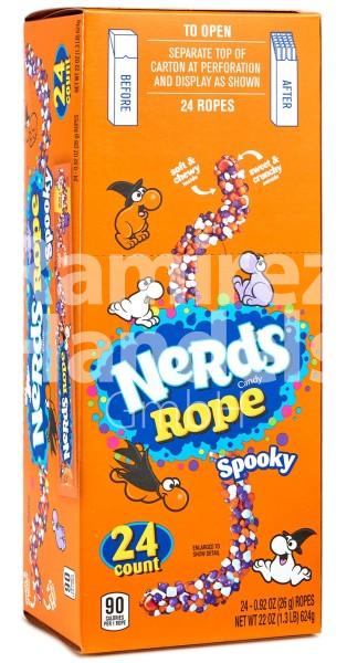 Nerds Candy Rope SPOOKY 24 St. je 26 g [EXP 30 JUN 2024]