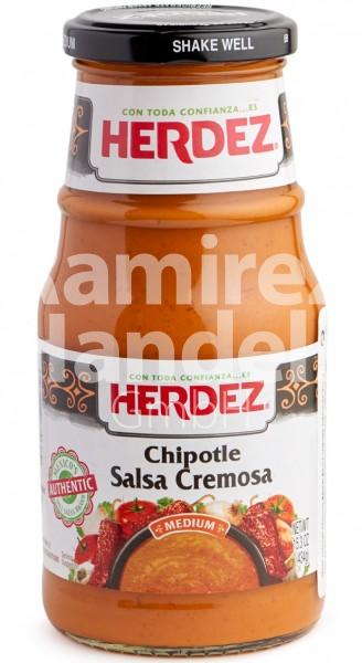 Chipotle sauce creamy HERDEZ 434 g (EXP 01 MAY 2024)
