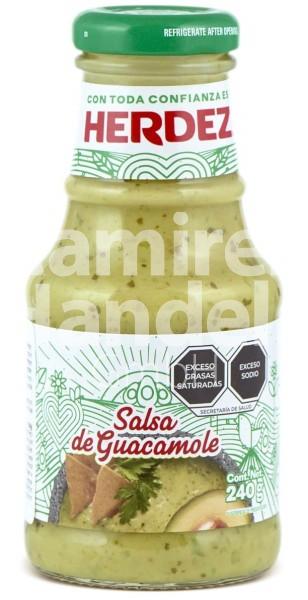 Salsa Guacamole Herdez 240 g (CAD 01 FEB 2024)