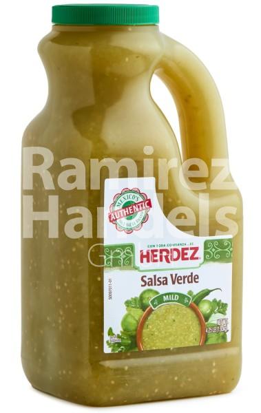 Salsa Verde Herdez - grüne Tomatensauce 1,93 kg Plastikkanne (MHD 01 FEB 2024)