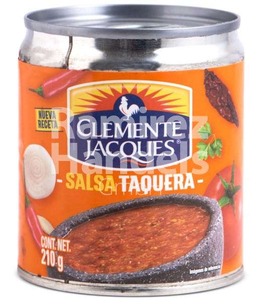 Salsa Taquera (Tomato & Chilli) CLEMENTE JACQUES 210 g Can (EXP 07 JUN 2025)