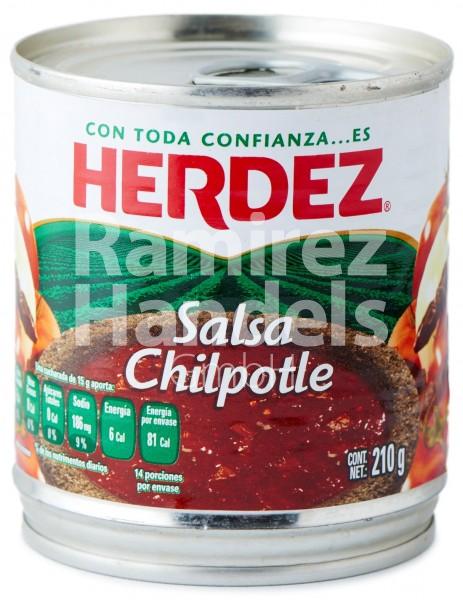 Salsa Chipotle HERDEZ 210 g (EXP 01 MAY 2024)
