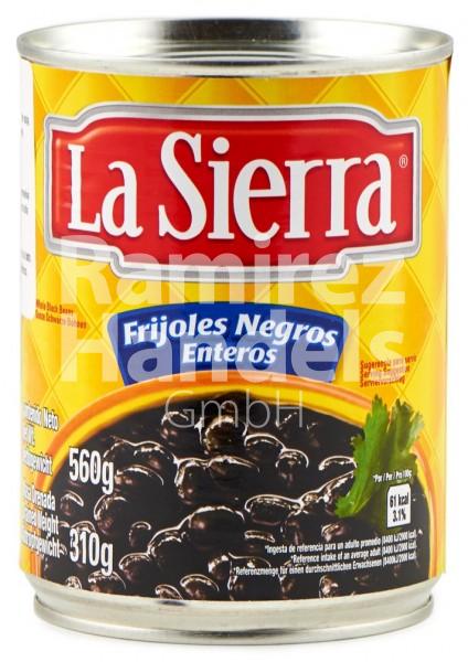 Frijoles whole black beans LA SIERRA 560 g (EXP 21 SEP 2025)