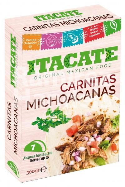 Carnitas Michoacanas Itacate 300 g (CAD 01 AG 2023)