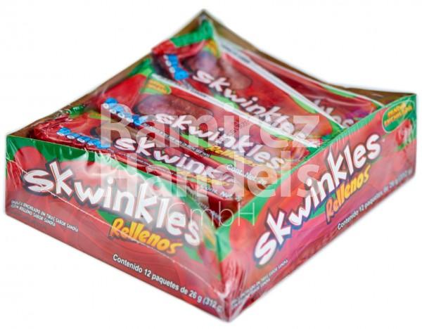 Skwinkles rellenos sabor Sandia 12 pzas.