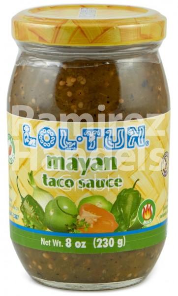 Green sauce Maya LOL-TUN 220 g (EXP 22 APR 2025)