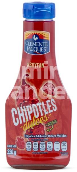 Chili Chipotle Puree Sweet CLEMENTE JACQUES 220 g Squeeze bottle (EXP 28 APR 2024)