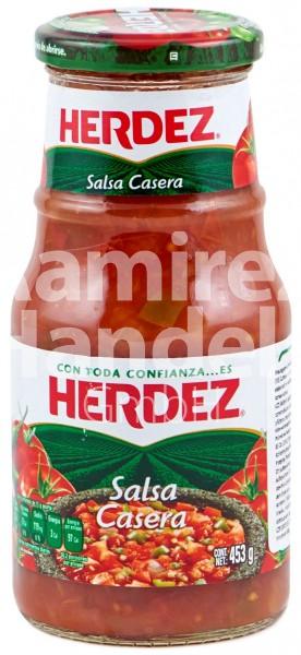 Salsa Casera Herdez 453 g Glass (EXP 01 SEP 2024)
