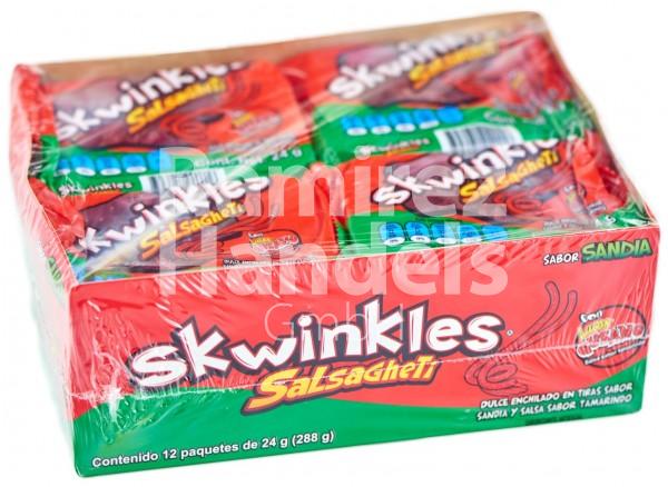Skwinkles Salsagheti sabor Sandia 12 pzas.(CAD 17 JUL 2024)