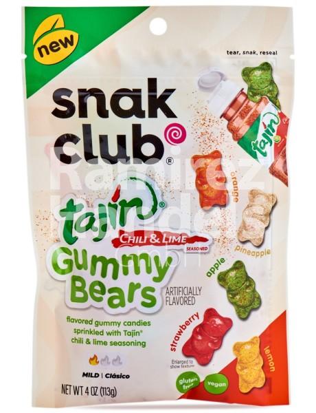 Snack Club GUMMY BEARS Tajin 113 g (MHD 26 JUN 2024)