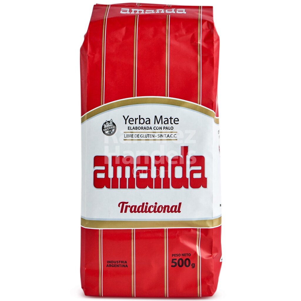 [AR0004] Mate tea - Yerba Mate AMANDA ROJA 500 g