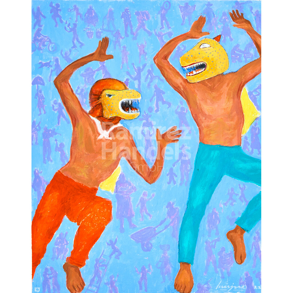 [ART002] Ritual ( de la Serie Códigos Mexicanos) Luis Jose Ramirez 2022