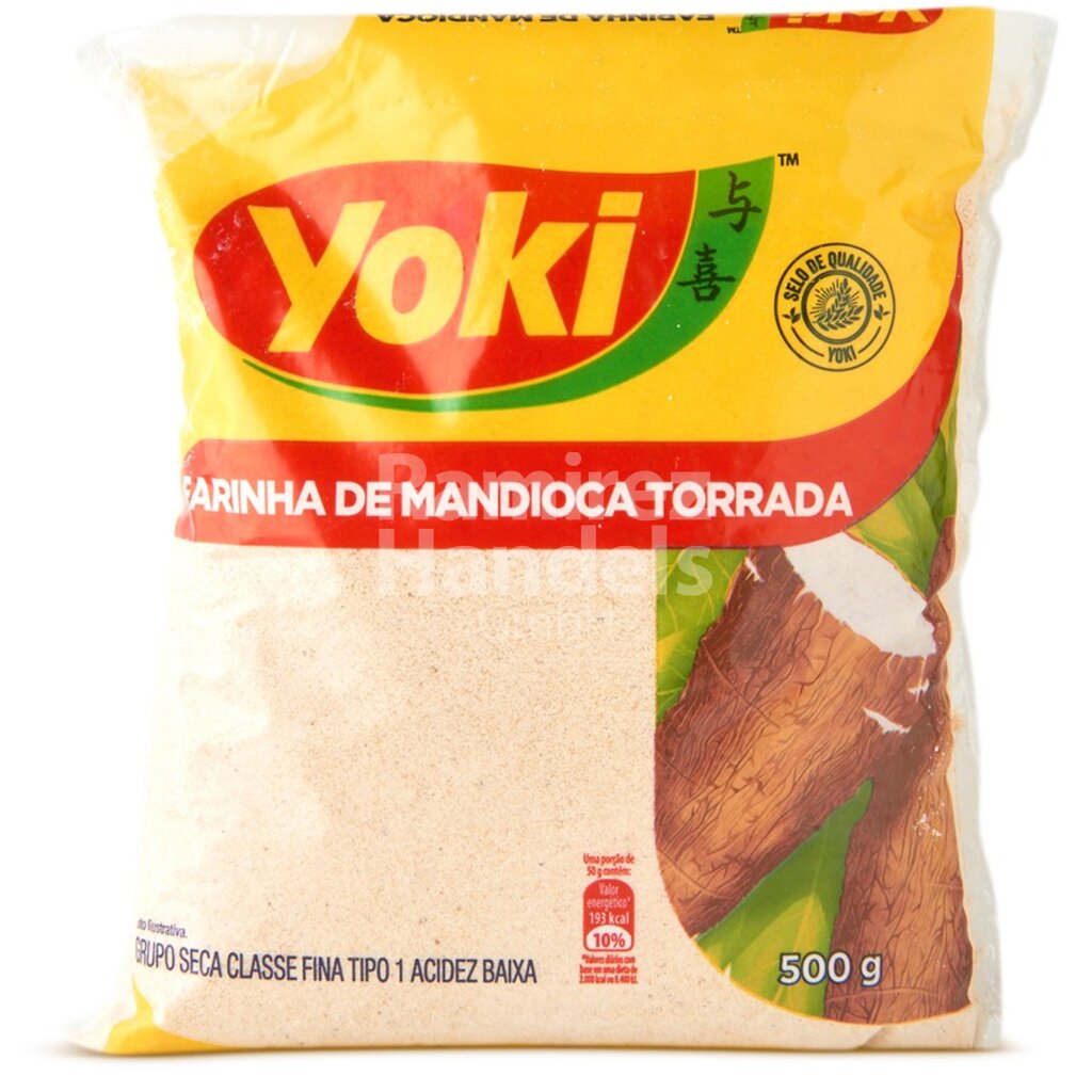 Maniokmehl geröstet Farinha de Mandioca Torrada YOKI 500 g