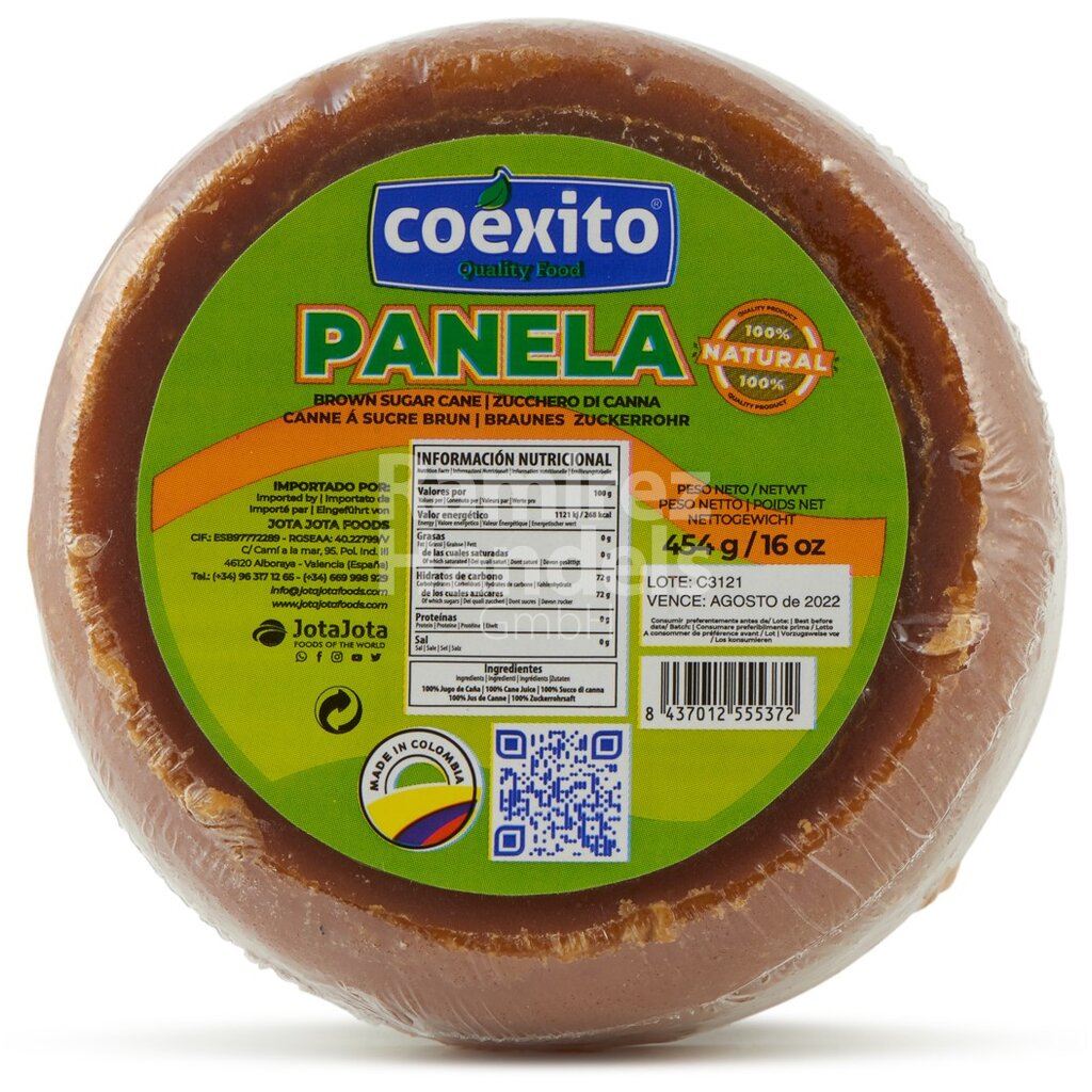 [CO0026] Panela Redonda COEXITO 454 g
